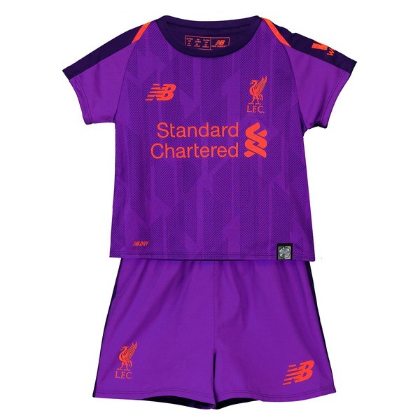 Camiseta Liverpool Segunda Niño 2018-2019 Purpura